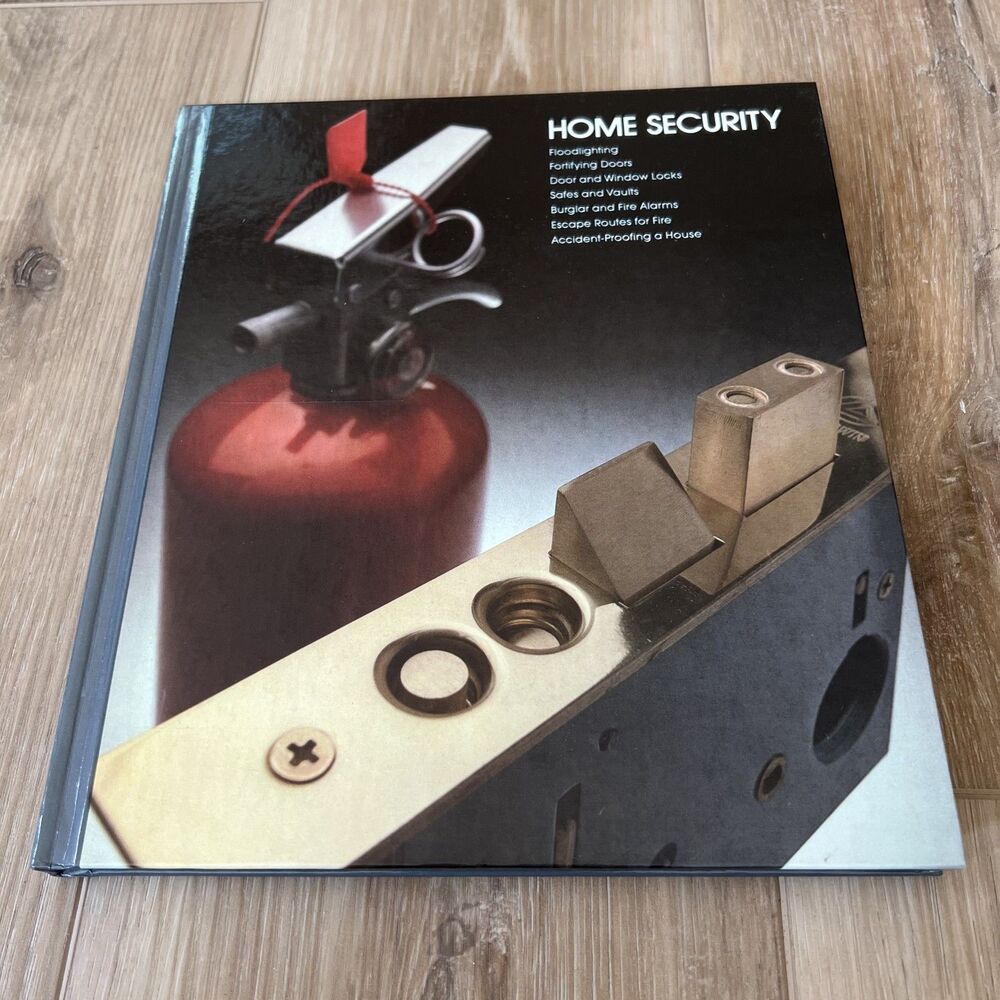 Home Security Time Life Home Repair and Improvement Hardcover Renovation Book